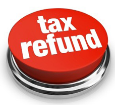 Tax Refund Button